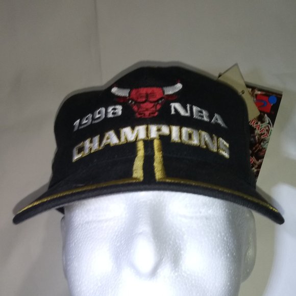 NBA 1998 CHAMPIONS CAP OFFICIAL DRAFT CAP - Picture 6 of 9